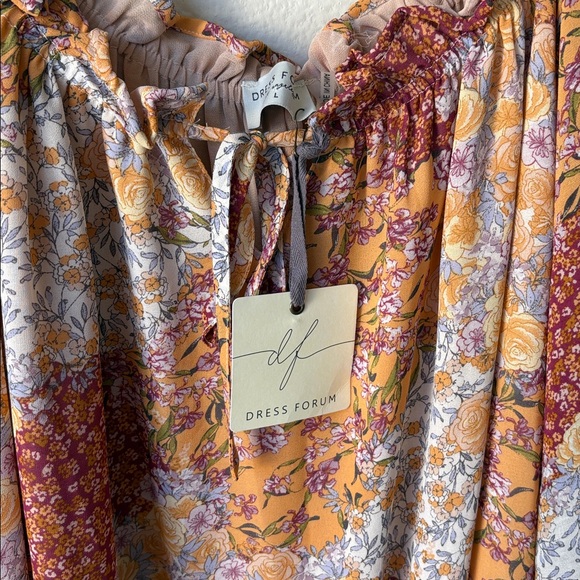 Floral dress ‘Flower Haze mini’ - Picture 4 of 6